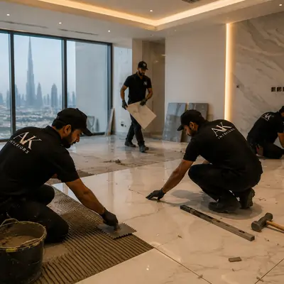 Tiles Floor Services in Dubai